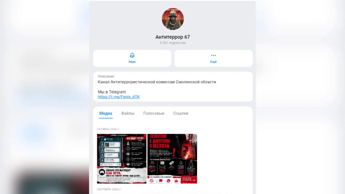 Смоляне положительно оценили работу канала «Антитеррор 67»
