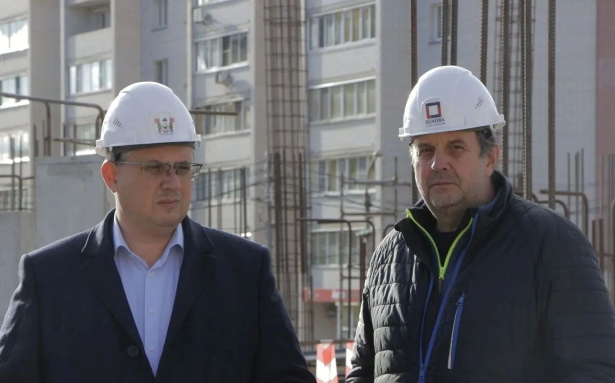 Александр Новиков рассказал о ходе строительства семейного ФОКа в Смоленске Александр Новиков рассказал о ходе строительства семейного ФОКа в Смоленске