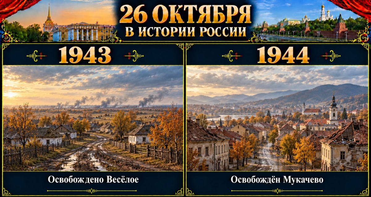 26 октября в истории России 26 октября в истории России