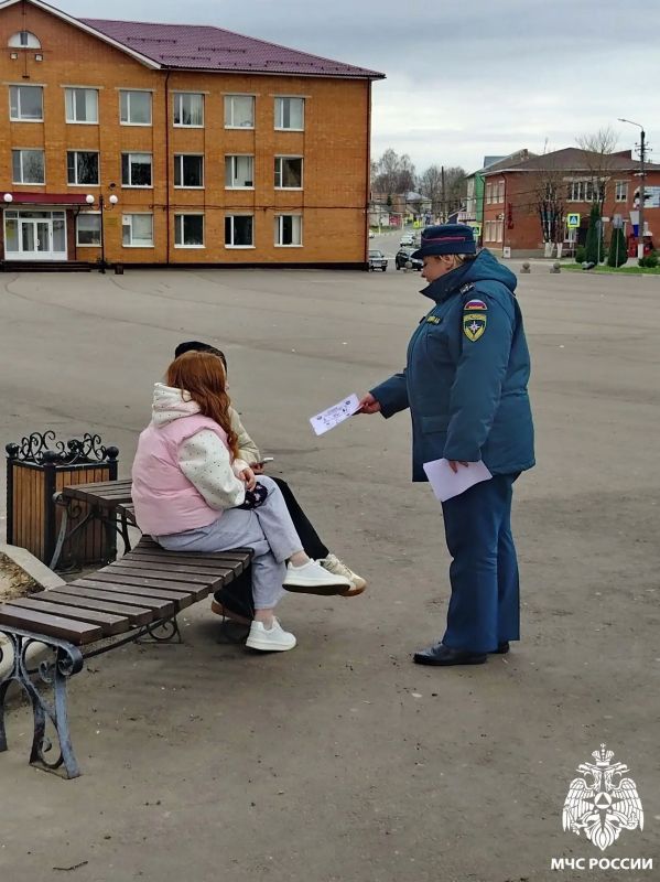 Безопасность в каждый дом. В городе Починок дознаватель отдела надзорной деятельности и профилактической работы Починковского, Монастырщинского и Хиславичского районов Полуэктова Анастасия провела серию профилактических...