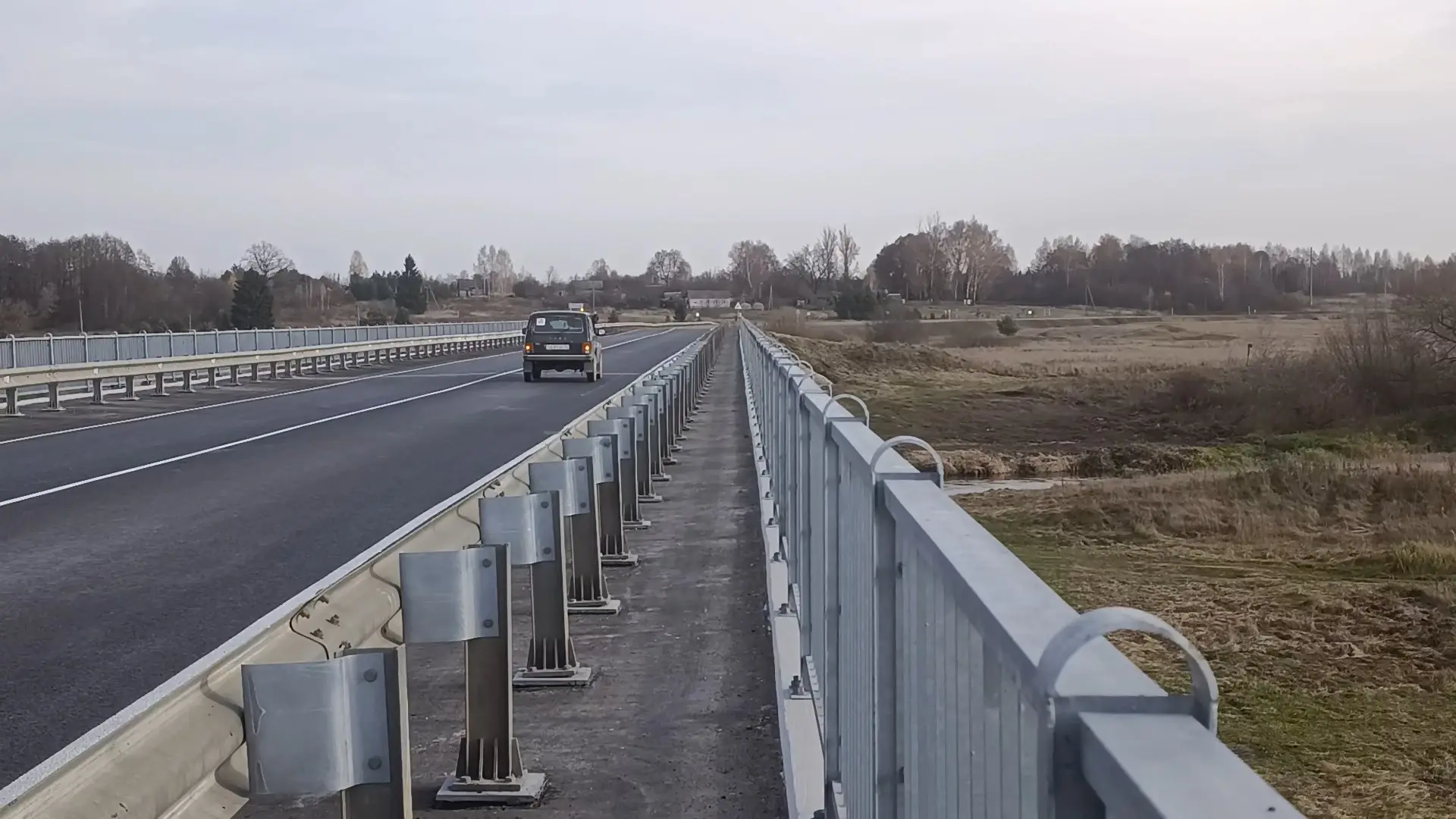 В Смоленской области завершён ремонт железобетонного моста через реку Сож