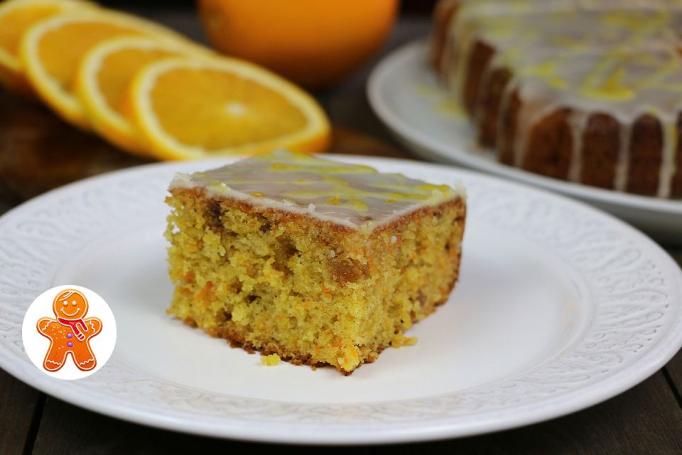 Морковный пирог с апельсиновым акцентом