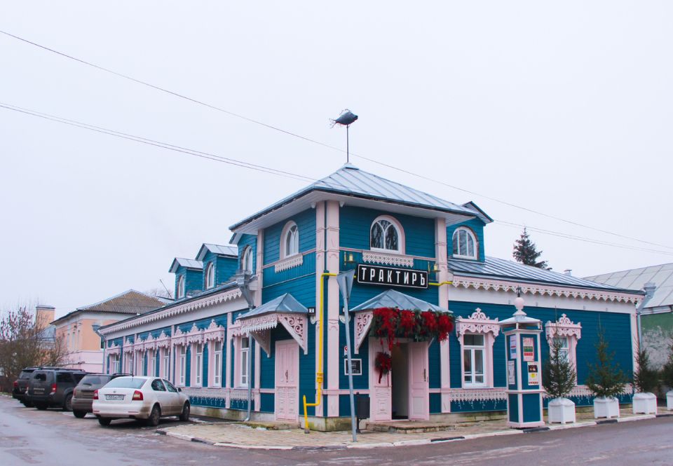 Обед с колобком в трактире