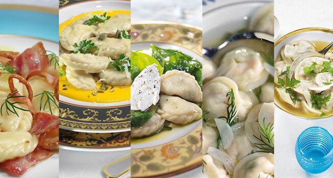 Вареники и пельмени: новые идеи от шеф-повара